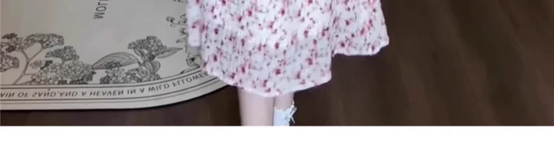 프랑스식 달콤함 작은 날다 소매 슬립 꽃무늬 드레스 아이들 여름 2026 새로운 해변가 휴가 품격 롱 스커트 상세 이미지 14