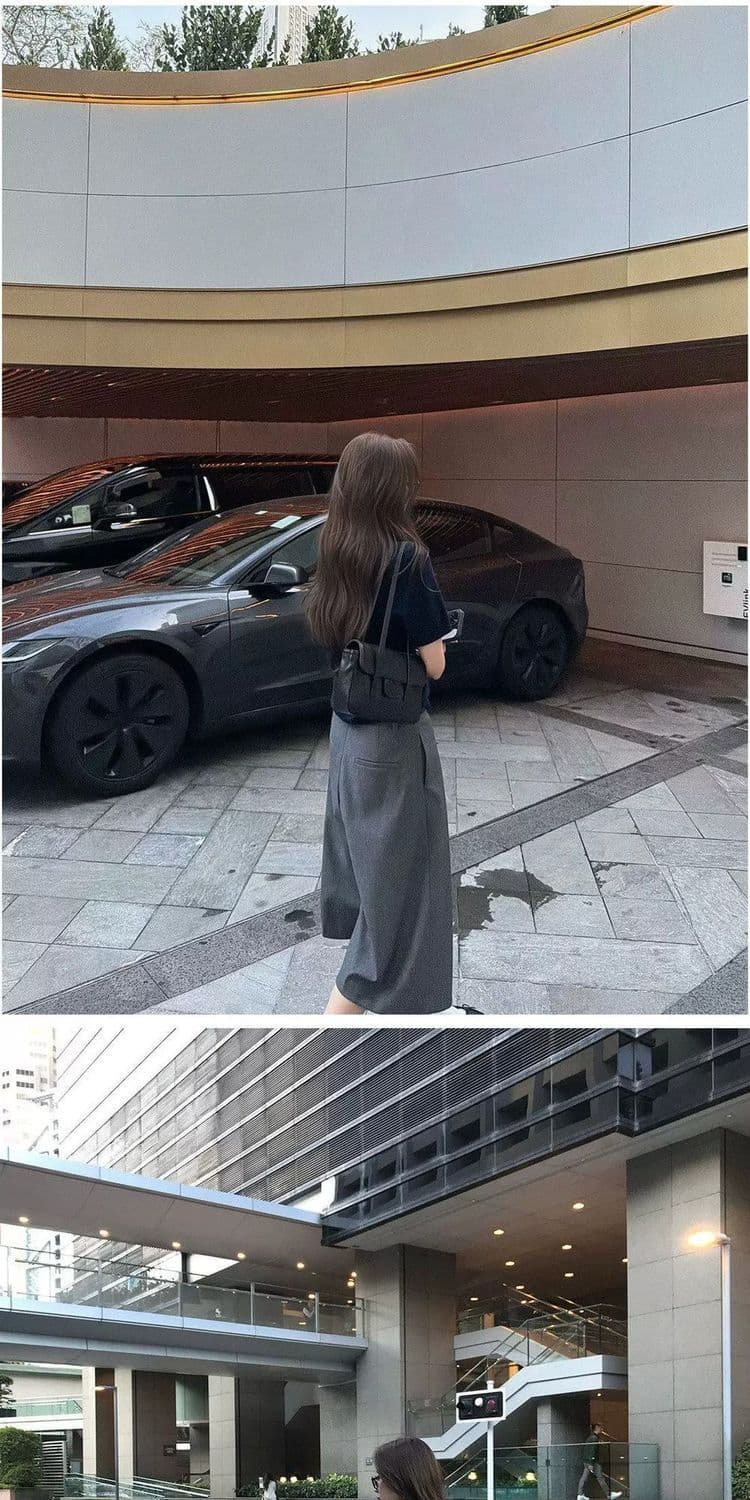오래된 돈 바람 화이트 고급 센스 얼음 실크 니트 반팔 티셔츠 여성 여름 느긋한 캐주얼 POLO 셔츠 긍정적 인 어깨 의류 상세 이미지 7