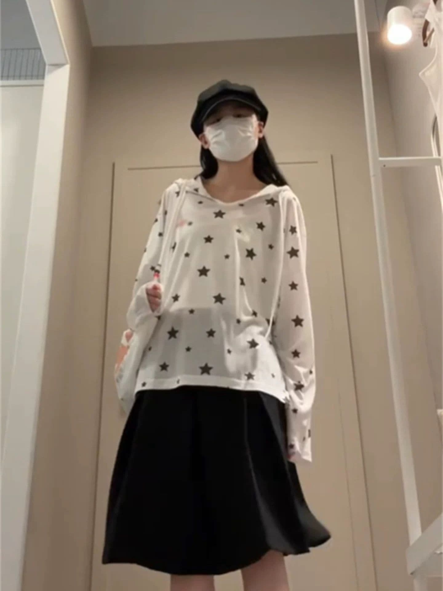광저우 눈꽃 면 자외선 차단 블라우스 여성 상세 이미지 7