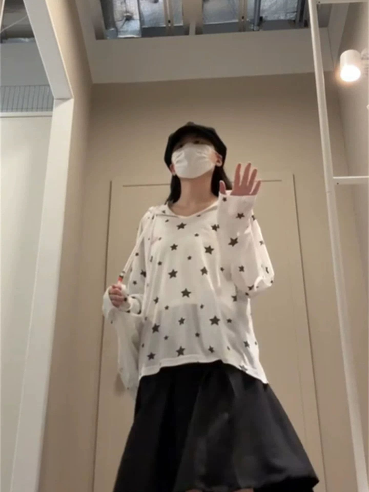 광저우 눈꽃 면 자외선 차단 블라우스 여성 상세 이미지 9