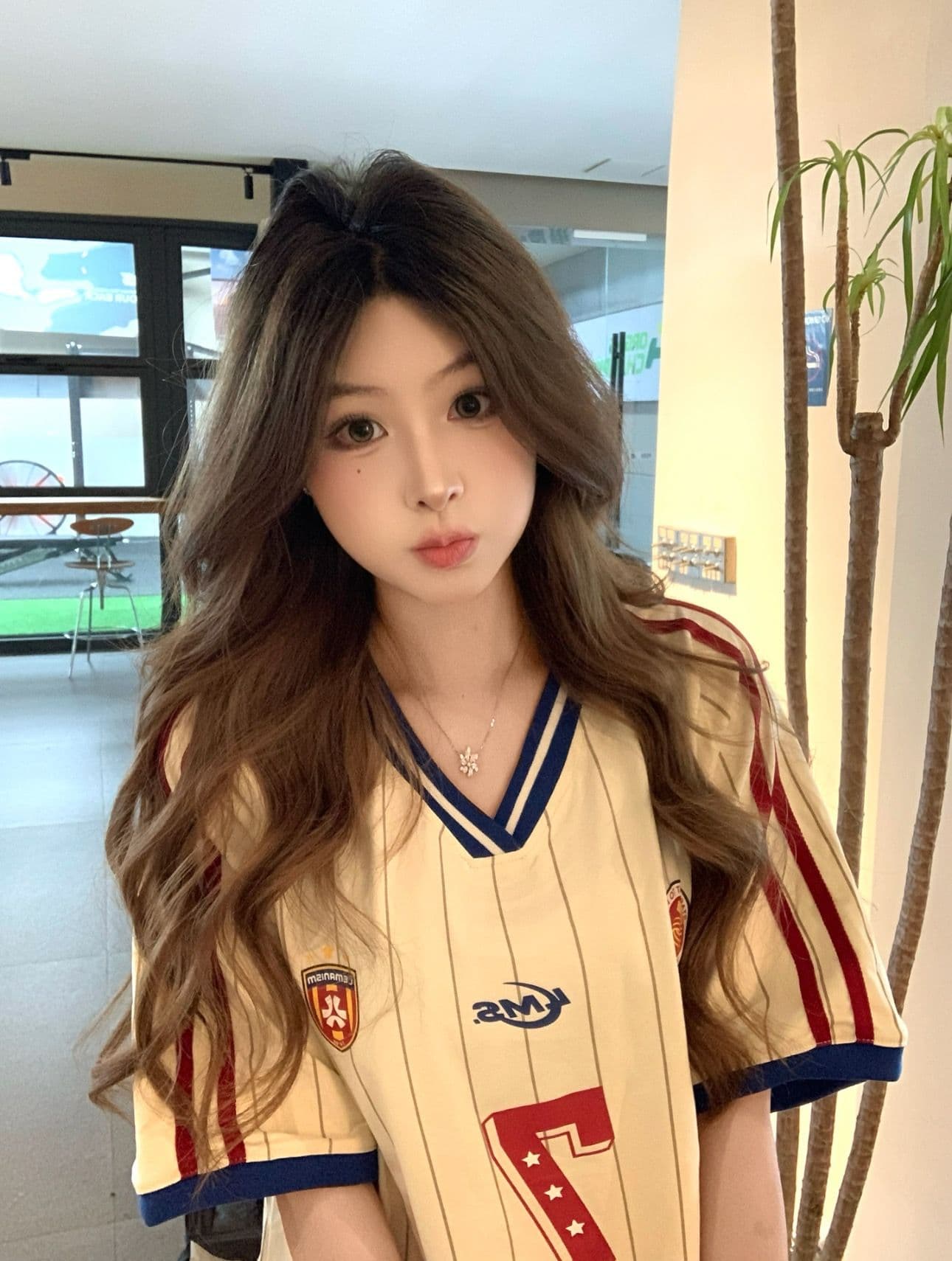 순면 220 그램 반팔 티셔츠 여성 상세 이미지 2