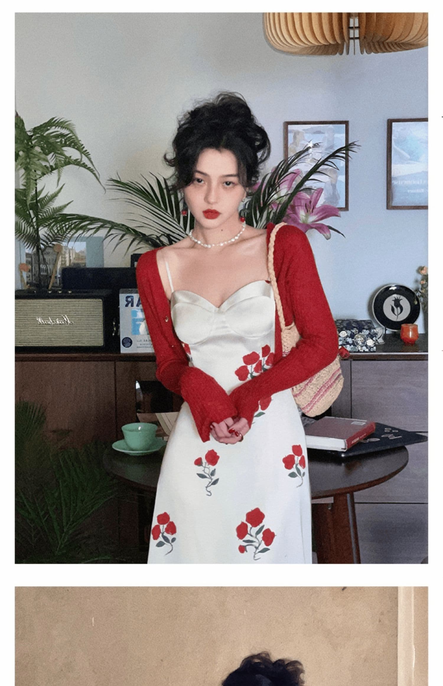 자외선 차단 오픈 가디건 여성 얇은 스타일 작은 어깨 숄 여름 코디 슬립 치마 외부 가져 가라. 블라우스 얼음 실크 니트 재킷 상세 이미지 8