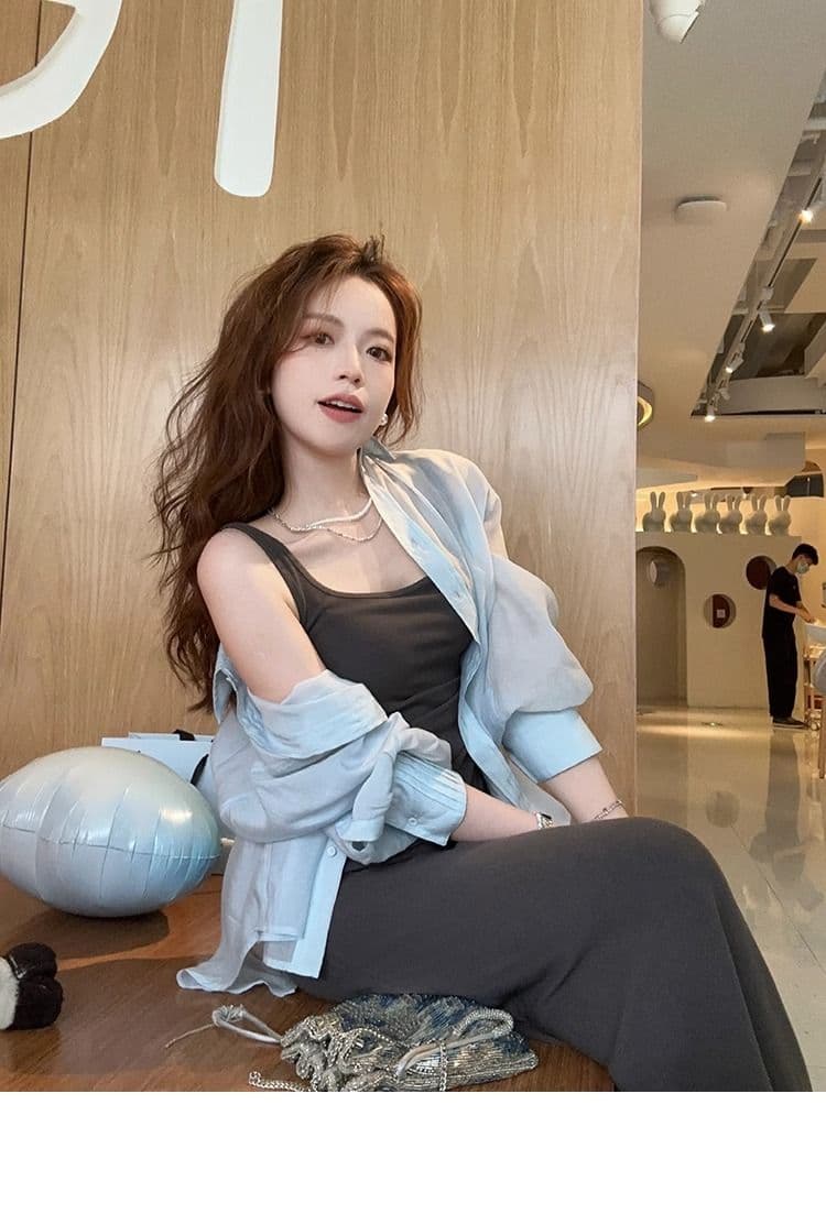 2026 핫걸 착용 가져 가라. 순수한 욕망 디스플레이 비율 슬립 여성 드레스 여름 여성 의류 치마 몸매 가꾸기 슬림해 보이는 타이트 스커트 상세 이미지 12