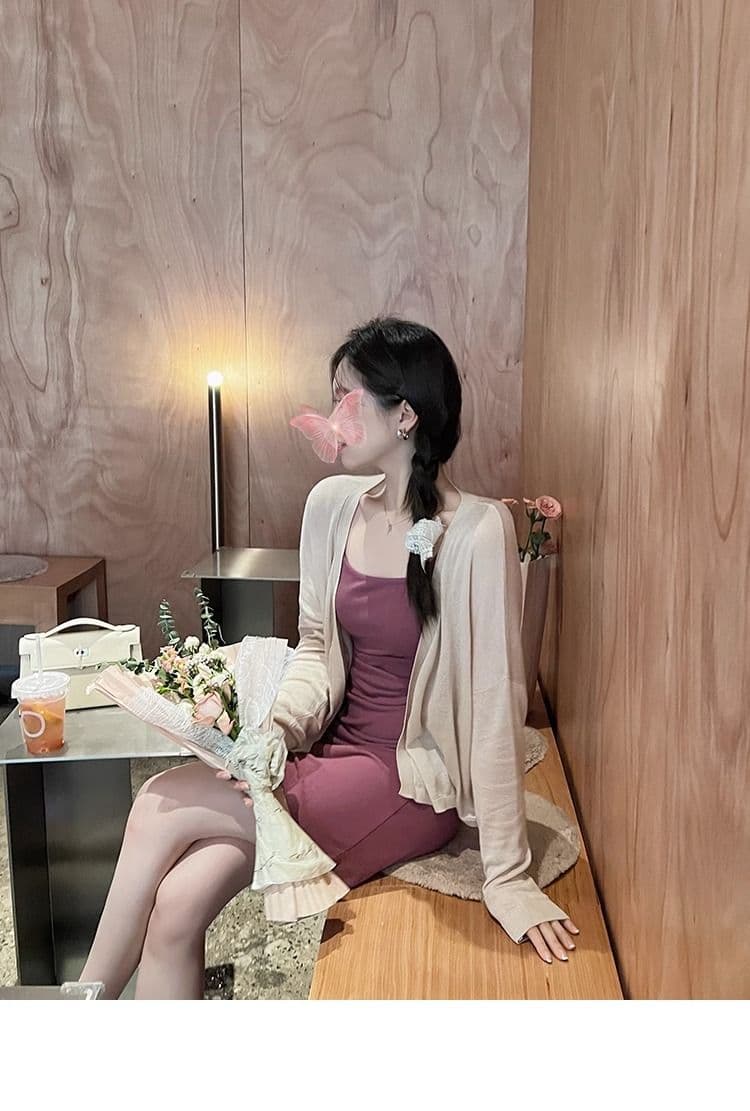 2026 핫걸 착용 가져 가라. 순수한 욕망 디스플레이 비율 슬립 여성 드레스 여름 여성 의류 치마 몸매 가꾸기 슬림해 보이는 타이트 스커트 상세 이미지 26