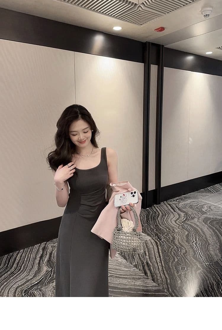 2026 핫걸 착용 가져 가라. 순수한 욕망 디스플레이 비율 슬립 여성 드레스 여름 여성 의류 치마 몸매 가꾸기 슬림해 보이는 타이트 스커트 상세 이미지 37