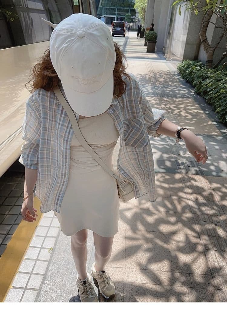2026 핫걸 착용 가져 가라. 순수한 욕망 디스플레이 비율 슬립 여성 드레스 여름 여성 의류 치마 몸매 가꾸기 슬림해 보이는 타이트 스커트 상세 이미지 61