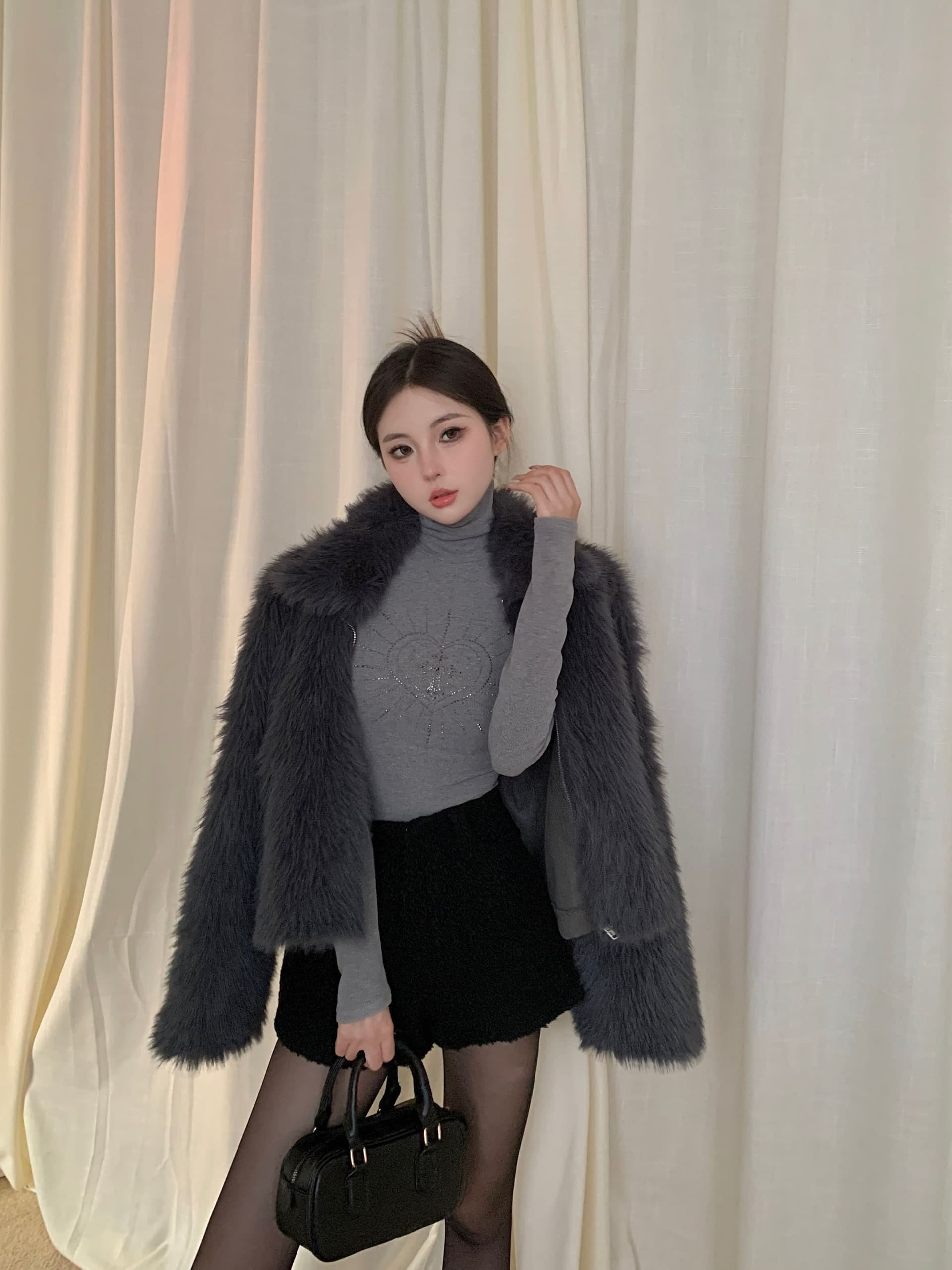 모달 원단 흔들어서 톤 주간 고양이 품질 맨위 기본 셔츠 가을 겨울 새로운 핫픽스 다용도 긴팔 티셔츠 여성 의류 상세 이미지 4