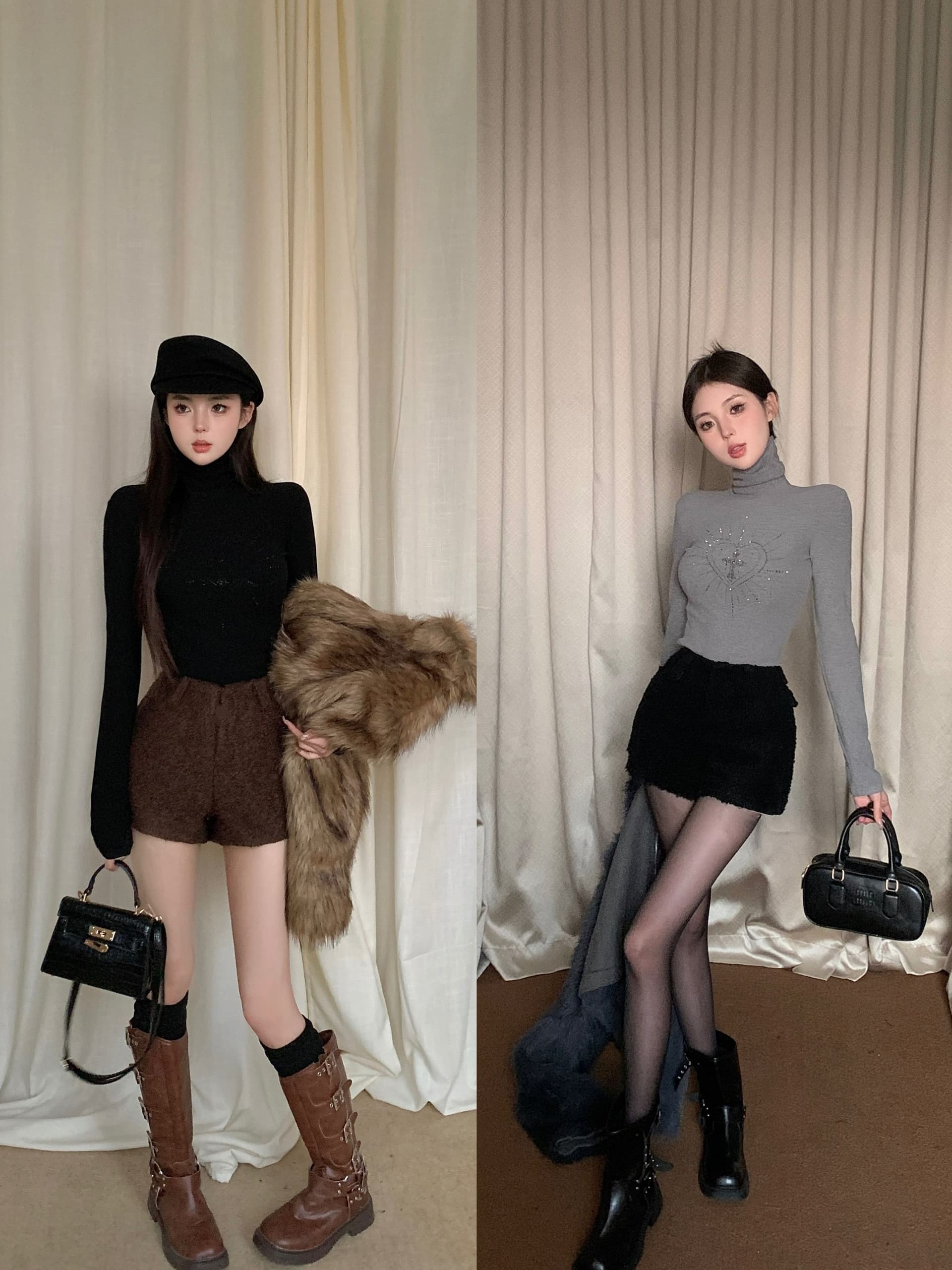 모달 원단 흔들어서 톤 주간 고양이 품질 맨위 기본 셔츠 가을 겨울 새로운 핫픽스 다용도 긴팔 티셔츠 여성 의류 상세 이미지 6