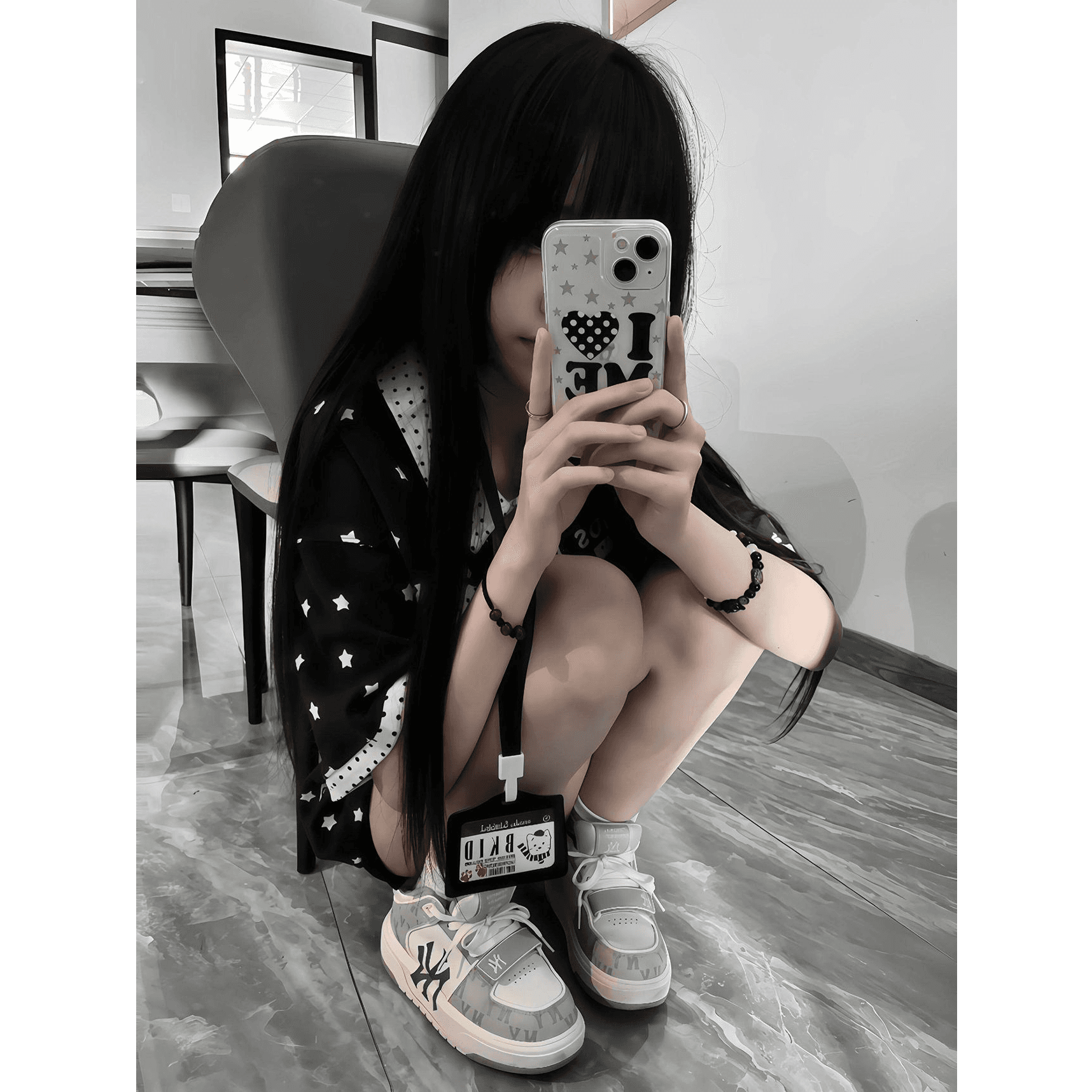 순면 220 그램 반팔 티셔츠 여성 이미지 5