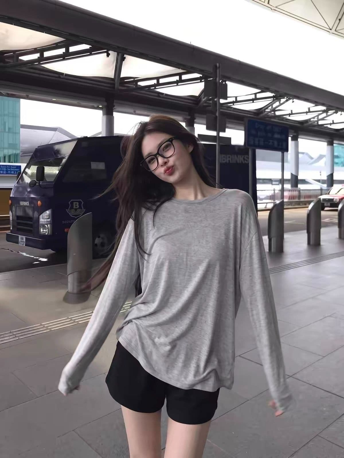 광저우 원단 반팔 티셔츠 여성 상세 이미지 6