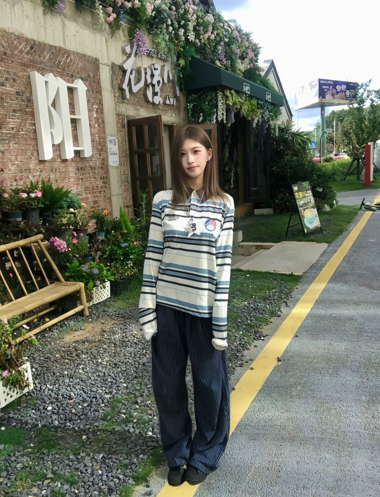 원본 솜씨 광저우 원본 원단 긴팔 티셔츠 여성 상세 이미지 4