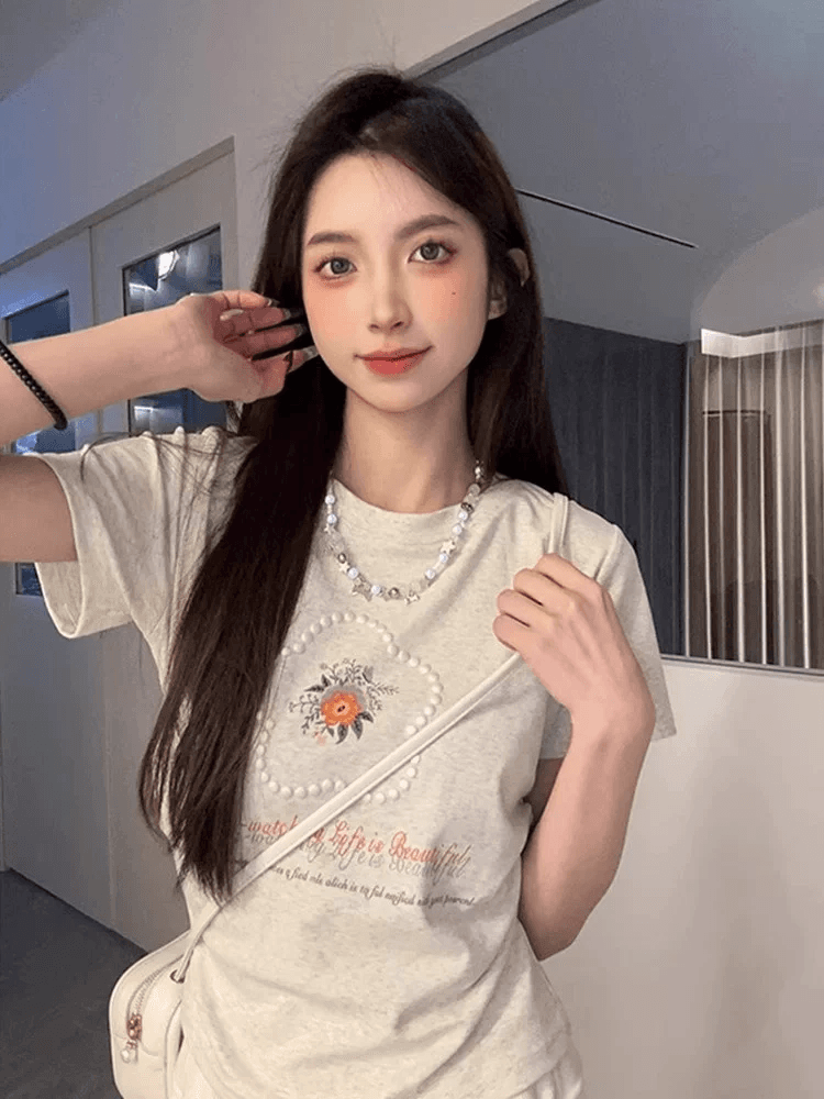40 순면 3 차원 수정 쇼트 스타일 맨위 몸매 가꾸기 슬림해 보이는 ins 순수한 욕망 바람 상세 이미지 2
