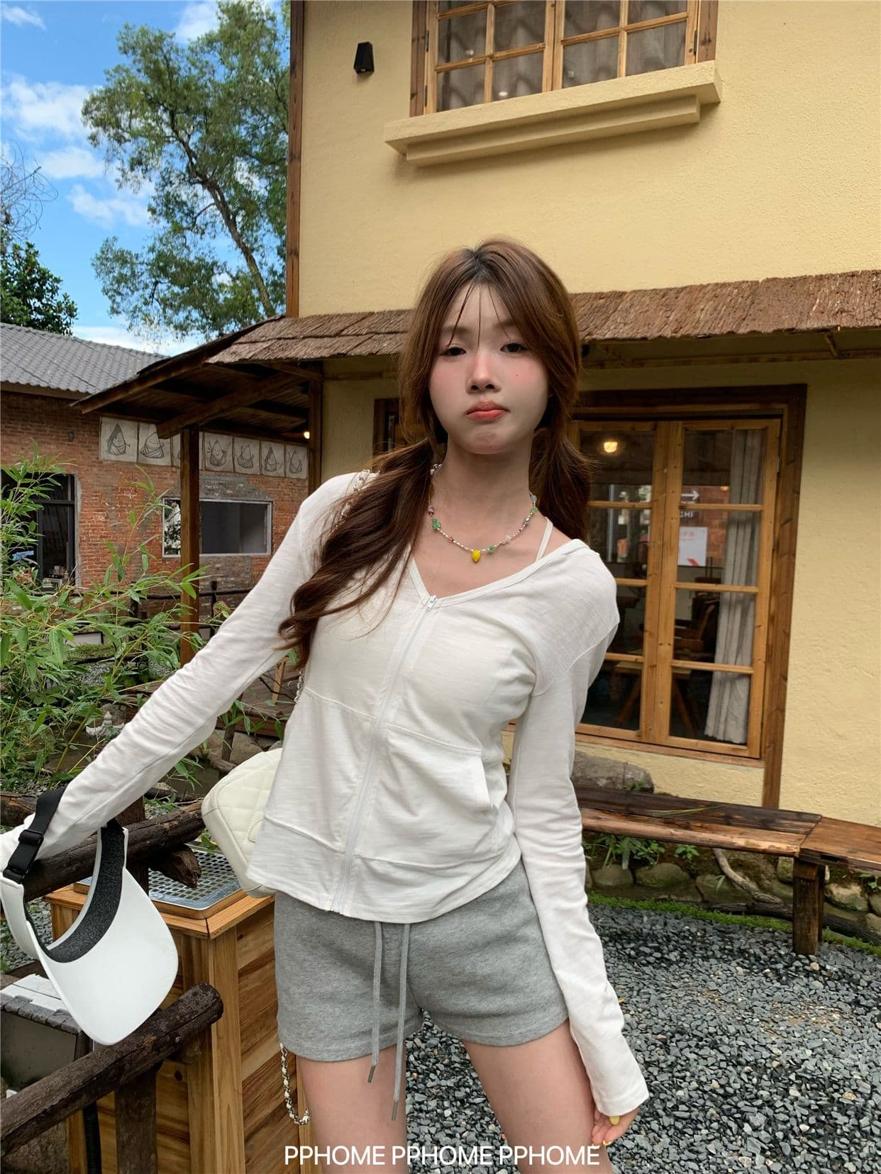 160 그램 눈꽃 면 프라임 조정 한 부서 Chic 후드 자외선 차단 오픈 가디건 티셔츠 여성 코트 가을 몸매 가꾸기 슬림해 보이는 맨위 상세 이미지 11