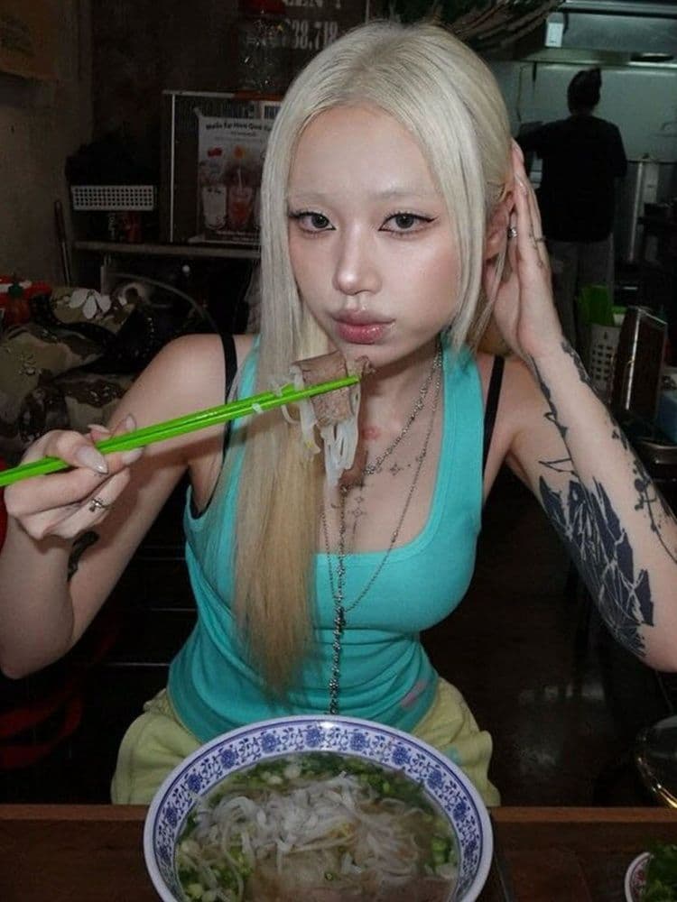 40 순면 한국 여름 연령 감소 하트 새끼 고양이 프린트 몸매 가꾸기 조끼 슬립 여성 도파민 착용 잡아라. 의류 상세 이미지 4