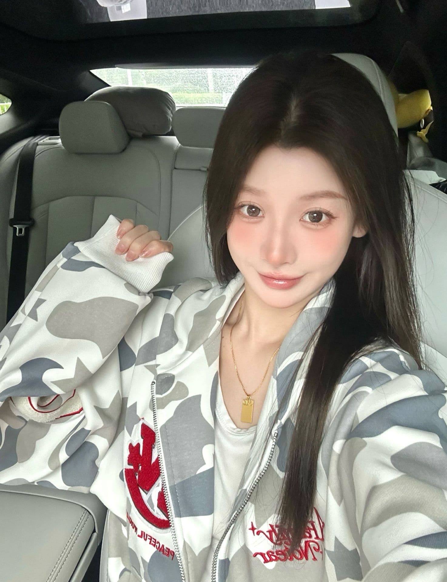 얇은 스타일 인사이드 펌프 백금 지퍼 이후 패키지 칼라 순수한 Mianhua 면 복합 후드티 여성 이미지 3