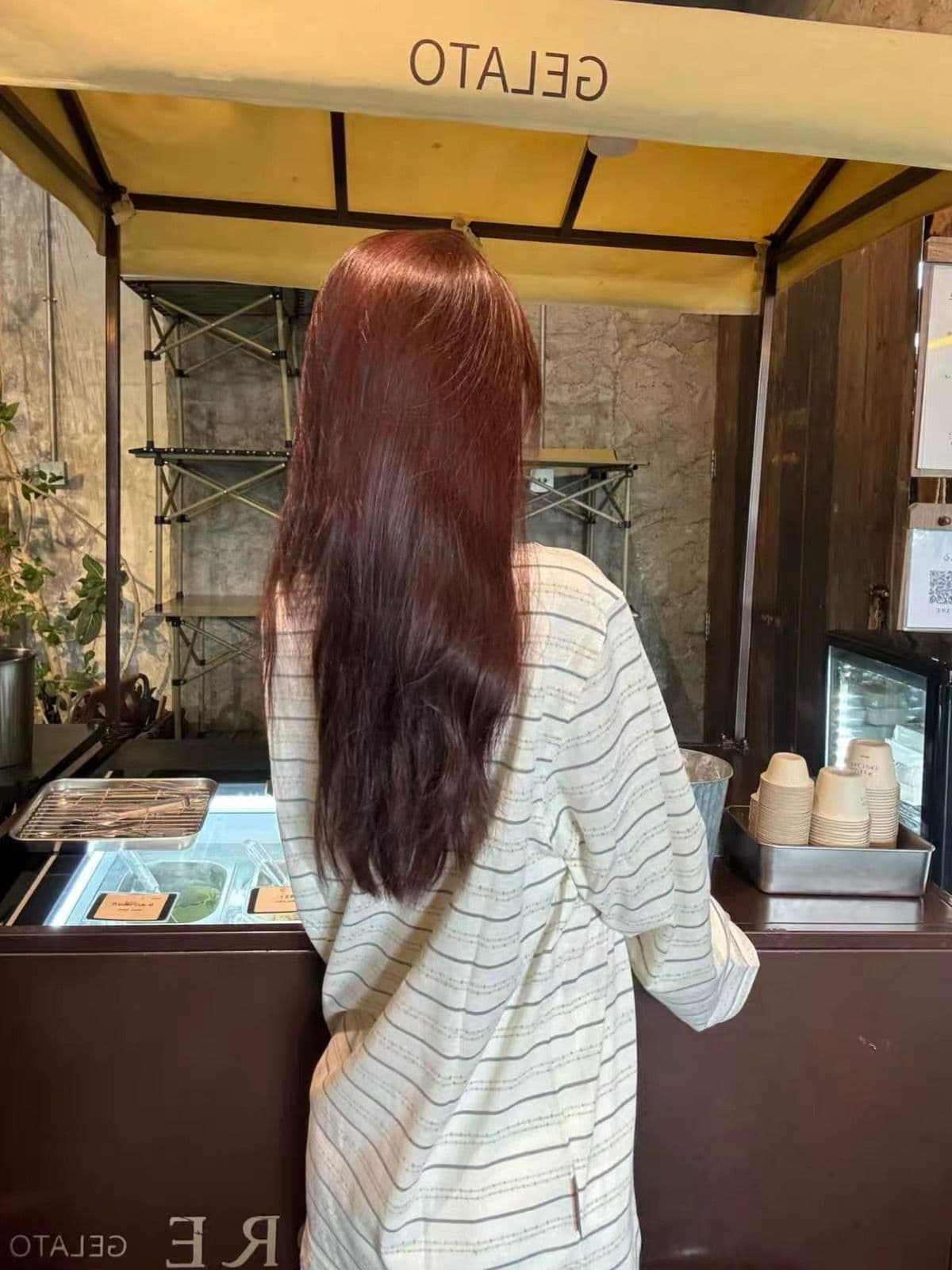 원본 솜씨 광저우 원본 원단 긴팔 티셔츠 여성 상세 이미지 3