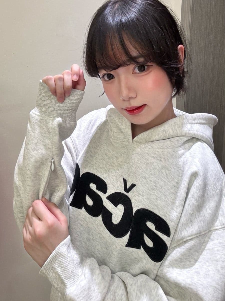 얇은 스타일 털이 있는 원본 솜씨 순수한 Mianhua 면 복합 후드티 여성 상세 이미지 2