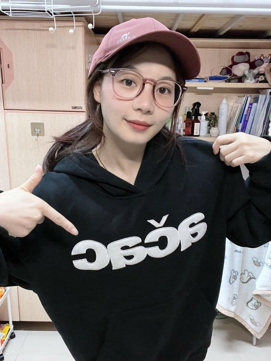얇은 스타일 털이 있는 원본 솜씨 순수한 Mianhua 면 복합 후드티 여성 상세 이미지 8