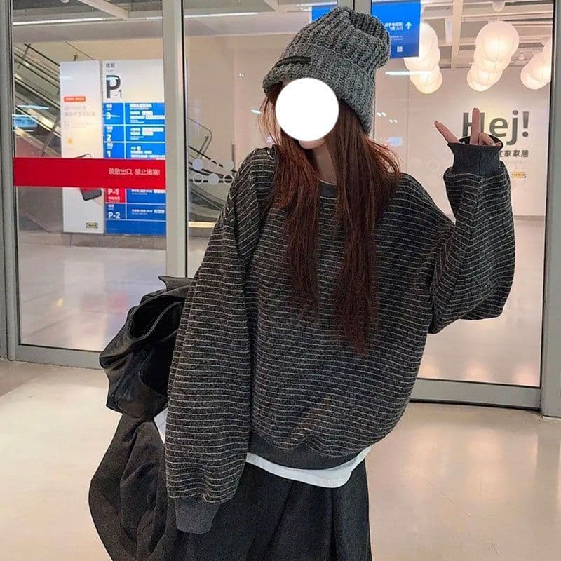얇은 스타일 이후 패키지 칼라 광저우 원본 원단 복합 후드티 여성 상세 이미지 2