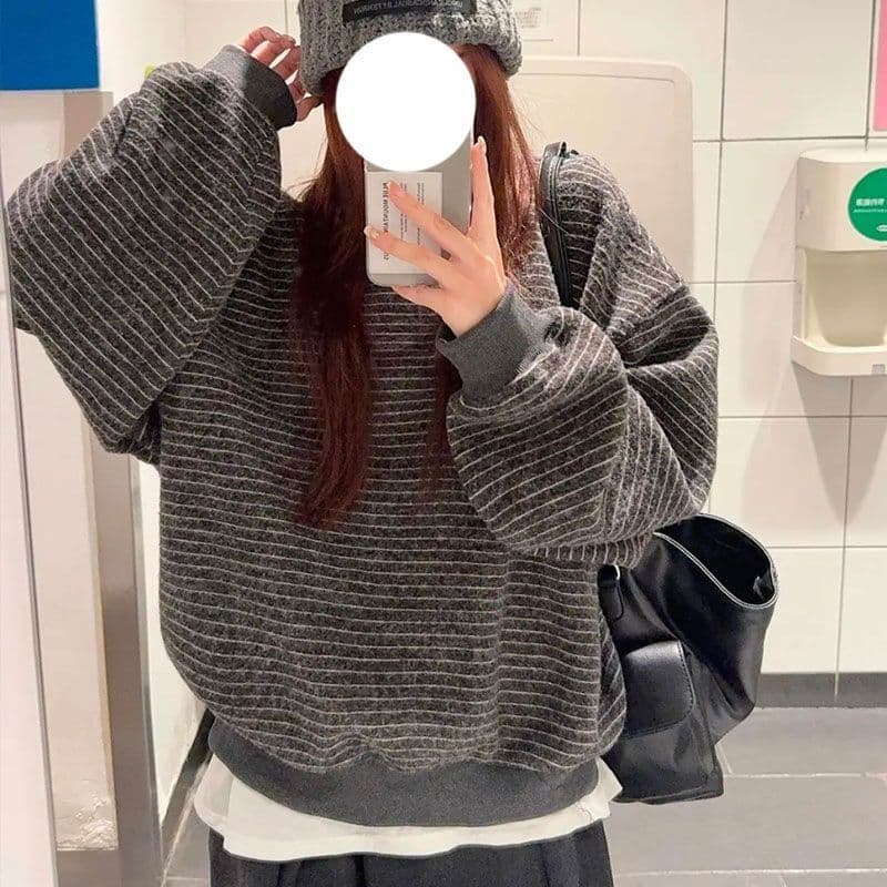 얇은 스타일 이후 패키지 칼라 광저우 원본 원단 복합 후드티 여성 상세 이미지 14