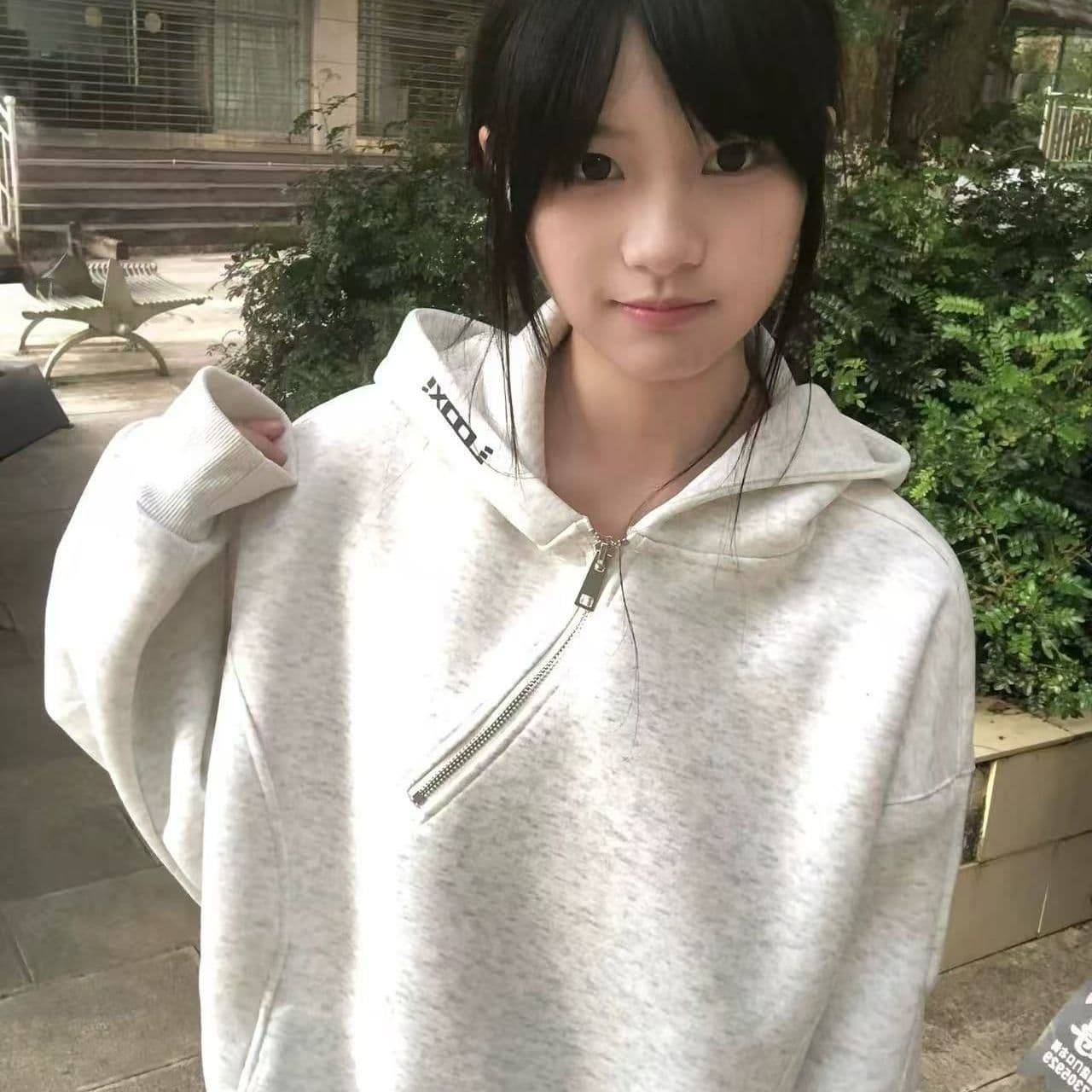 얇은 스타일 털이 있는 자수 원본 솜씨 순수한 Mianhua 면 복합 후드티 여성