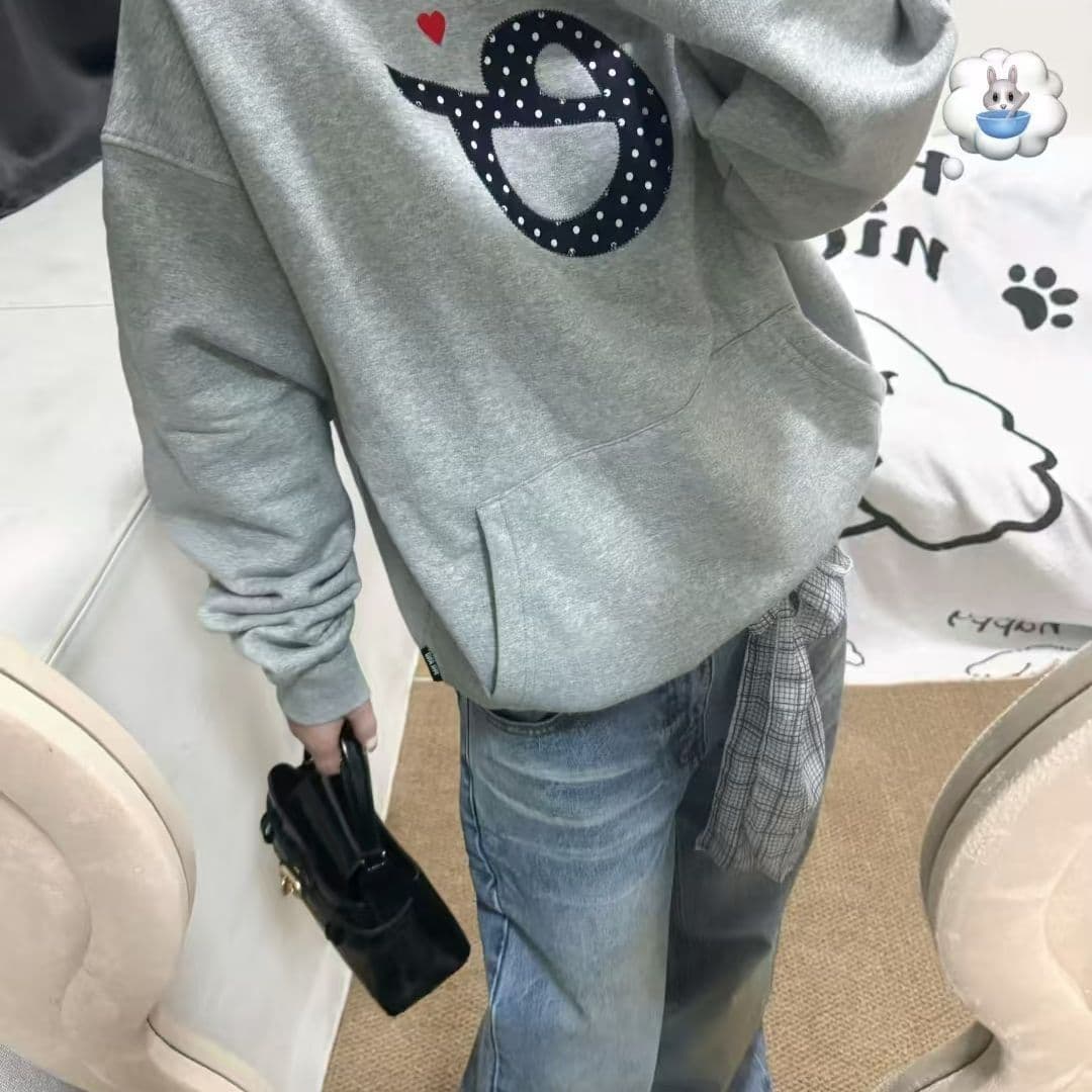 얇은 스타일 털이 있는 원본 솜씨 이후 패키지 칼라 순수한 Mianhua 면 복합 후드티 여성 상세 이미지 7