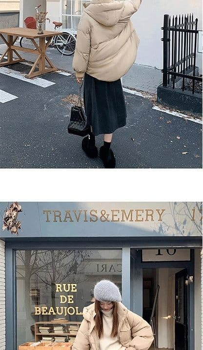두꺼운 스타일 회색 모직 반신 스커트 여자 중간 롱 코트 가을 겨울철 하이웨이스트 디자인 센스 플리츠 스커트 길다 치마 상세 이미지 11