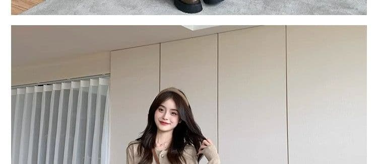 레트로 학원 스타일 자수 니트 오픈 가디건 여성 코트 2026 년 가을 새로운 외국 가스 다용도 긴팔 맨위 트렌디 상세 이미지 31