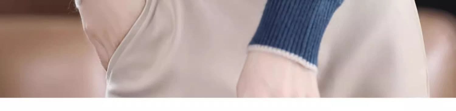 2026 년 가을 겨울철 빨간색 패션 스웨터 여성 의류 새로운 긴팔 페이크 레이어드 맨위 슬림해 보이는 대기 기본 셔츠 상세 이미지 17