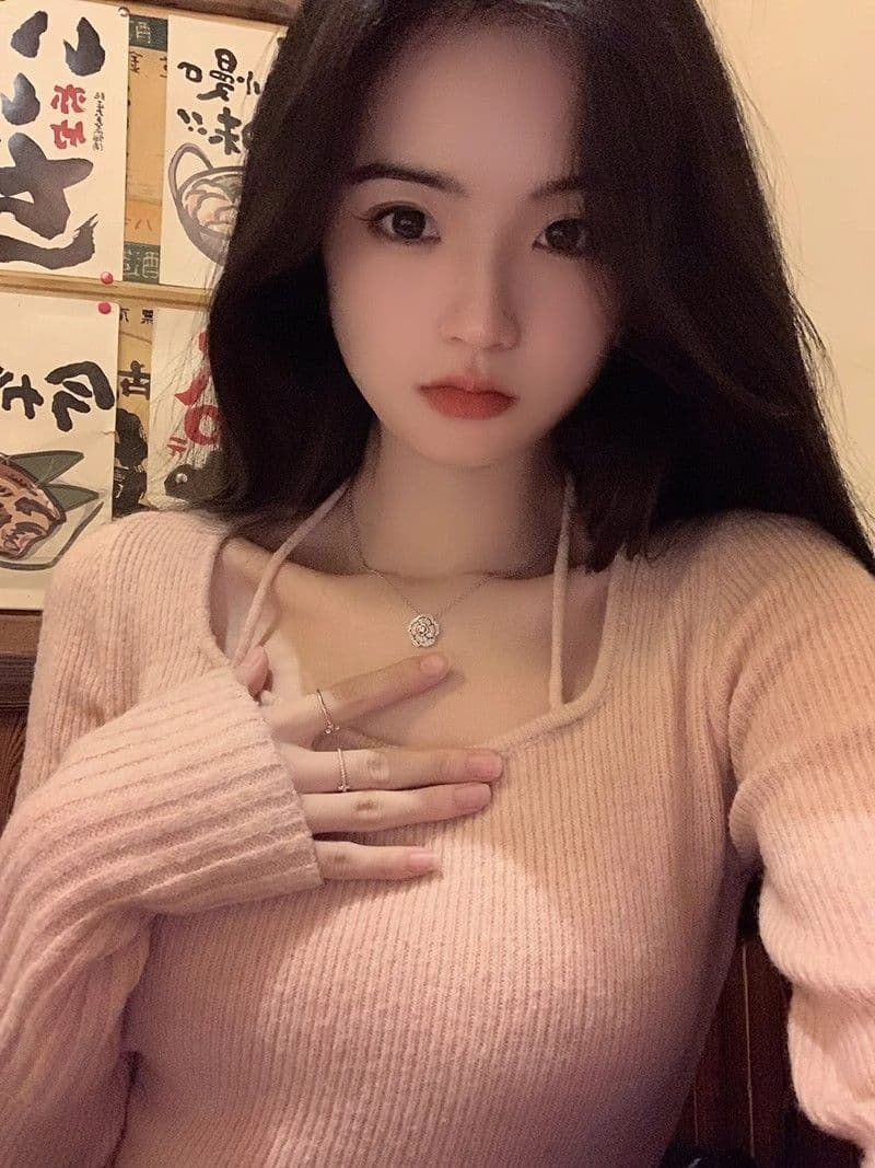 핑크색 행침 목 니트 기본 셔츠 여성 2026 가을 인사이드 가져 가라. 긴팔 맨위 부드러운 바람 몸매 가꾸기 슬림해 보이는 쇼트 스타일 스웨터 상세 이미지 15