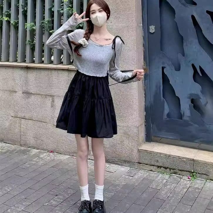 작은 키 소금 부서 착용 가져 가라. 여성 여름 2024 새로운 디자인 센스 패션 외국 가스 작은 대중 태양 보호 셔츠 맨위 여성 상세 이미지 2