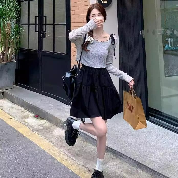 작은 키 소금 부서 착용 가져 가라. 여성 여름 2024 새로운 디자인 센스 패션 외국 가스 작은 대중 태양 보호 셔츠 맨위 여성 상세 이미지 4