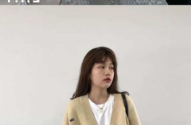 레트로 느긋한 바람 스웨터 여성 코트 2026 년 가을 새로운 외출용 루즈핏 중간 길이 가을 겨울 니트 오픈 가디건 상세 이미지 45