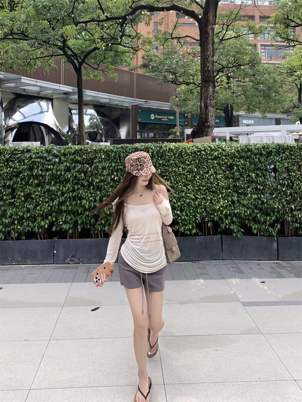 실사 정가 여름 그랜트 마이크로 ~을 통해 u 칼라 긴팔 프린트 자외선 차단 만나는 티셔츠 캐주얼 몸매 가꾸기 맨위 이미지 3