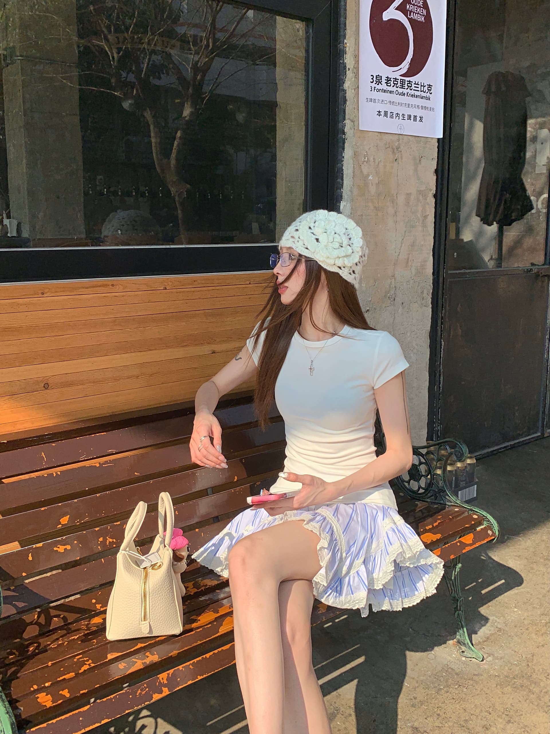 몸매 가꾸기 긍정적 인 어깨 반팔 티셔츠 여성 2025 새로운 여름 기초 착용 잡아라. 의류 상세 이미지 23