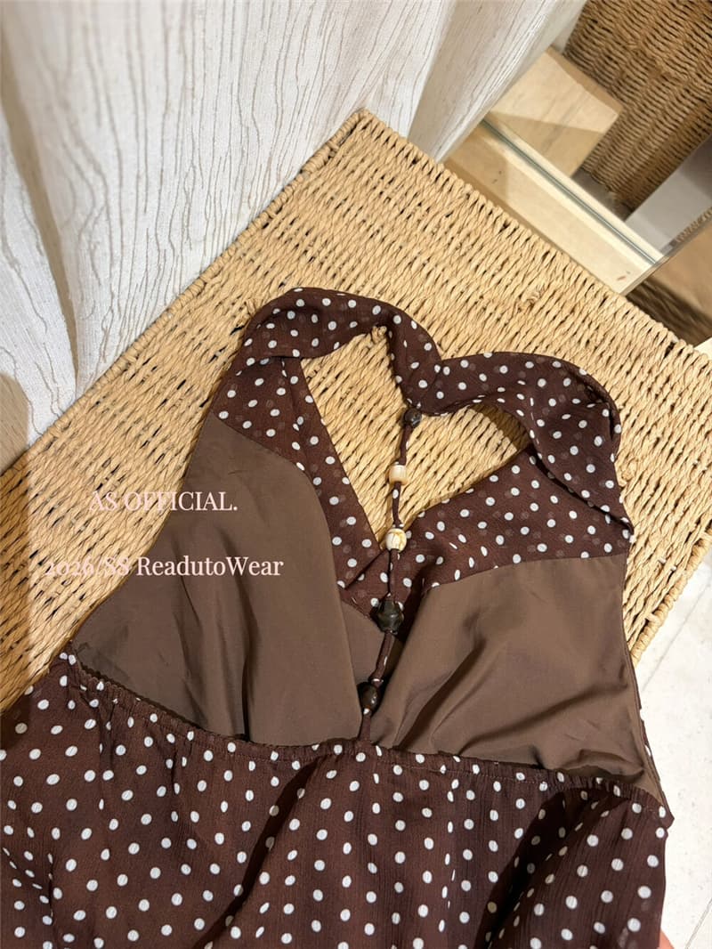 와일드 model 신제품 음성 초고 love in 조금 고대 조기 달콤한 자매 백리스 행침 목 흔들다 칼라 조끼 상세 이미지 22