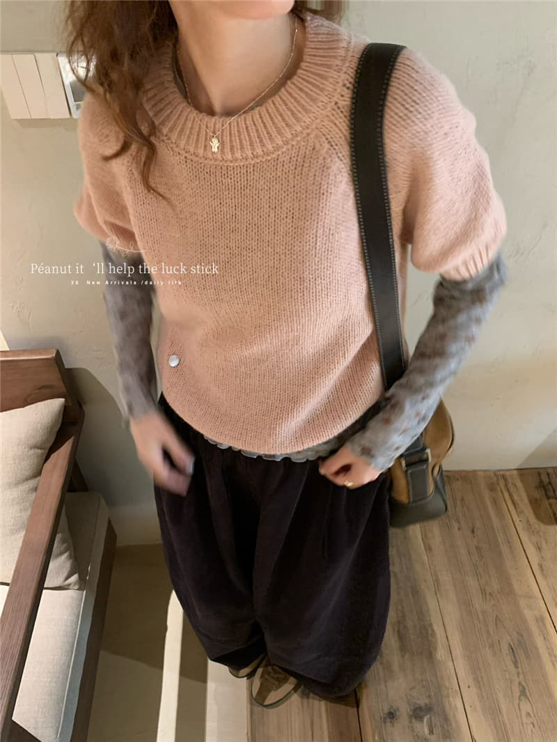 이른 가을 다용도 인사이드 가져 가라. 한 부서 부드러운 프릴 꽃무늬 긴팔 티셔츠 인사이드 가져 가라. 유물 맨위 여성 상세 이미지 20