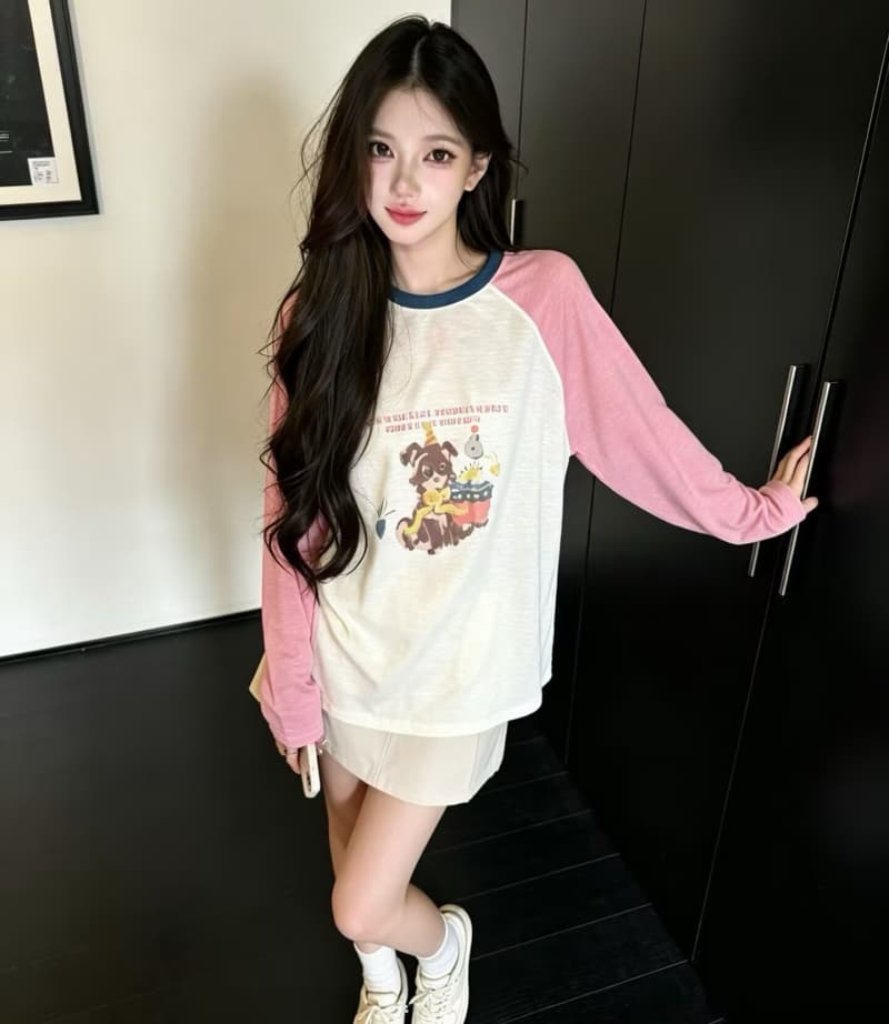 한 번 작은 짭짤한 한 부서 핑크색 자외선 차단 블라우스 맨위 2026 여름 루즈핏 해변가 휴가 얇고 가벼운 긴팔 티셔츠 여성 이미지 4