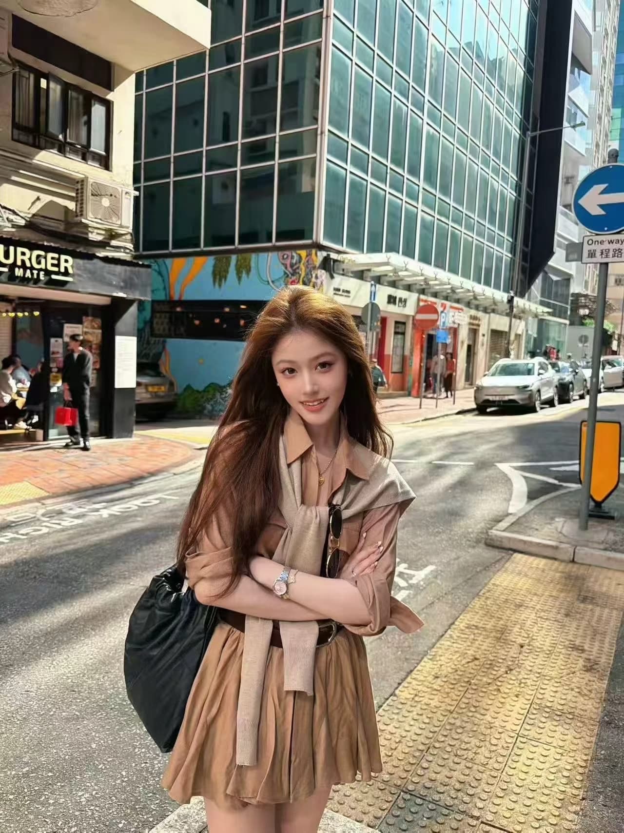 원 유안 반도 행침 바람 바 En 바람 워크웨어 패션 슬림해 보이는 드레스 벨트 포함 숄 세트 상세 이미지 8