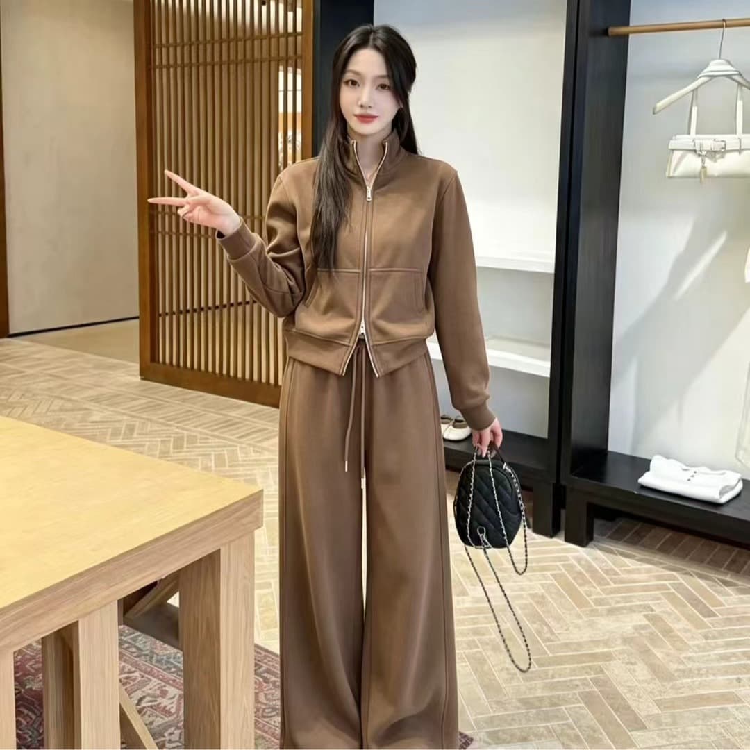 조기 가을 자이언트 잘 생긴 한 부서 착용 가져 가라. 전체 집합 2026 새로운 슈퍼 화재 후드티 캐주얼 운동 투피스 슈트 여성 이미지 5