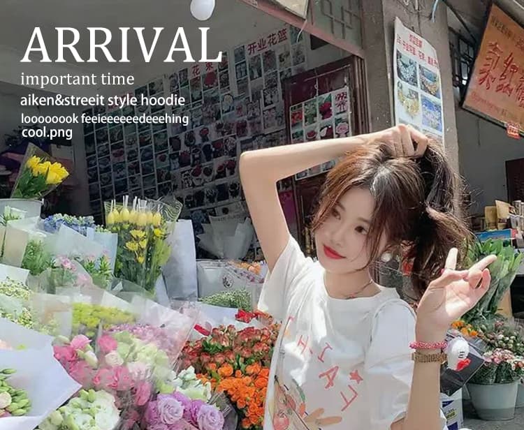 신제품 지금 여름 새로운 소녀 화이트 긍정적 인 어깨 반팔 티셔츠 캐주얼 핑크색 와이드 레그 팬츠 어린이 두 조각 상세 이미지 1