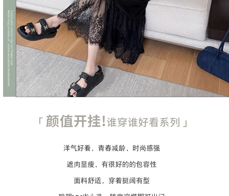 신제품 지금 여름 새로운 패션 표지 배 무릎 아래 트렌디 엄마 품격 루즈핏 반팔 티셔츠 치마 상세 이미지 7
