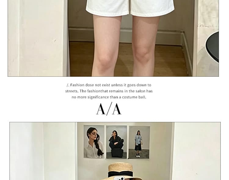 신제품 지금 여름 한 부서 착용 가져 가라. 도파민 녹색 홀로우 아웃 민소매 맨위 화이트 복부 지지 반바지 상세 이미지 11