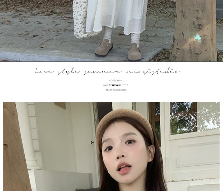 신제품 지금 봄 가을 새로운 느긋한 바람 센 부서 레트로 면 린넨 자카드 디자인 센스 주름 긴팔 드레스 상세 이미지 17