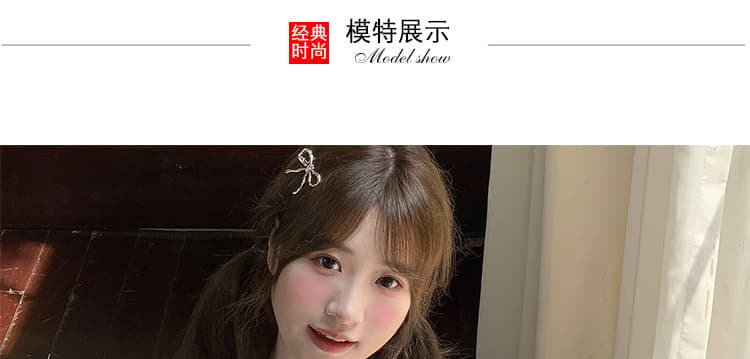2026 년 여름 새로운 달콤함 작은 청신 전후 둘 착용 스트라이프 분말 색상 시스템 벨트 드레스 상세 이미지 13