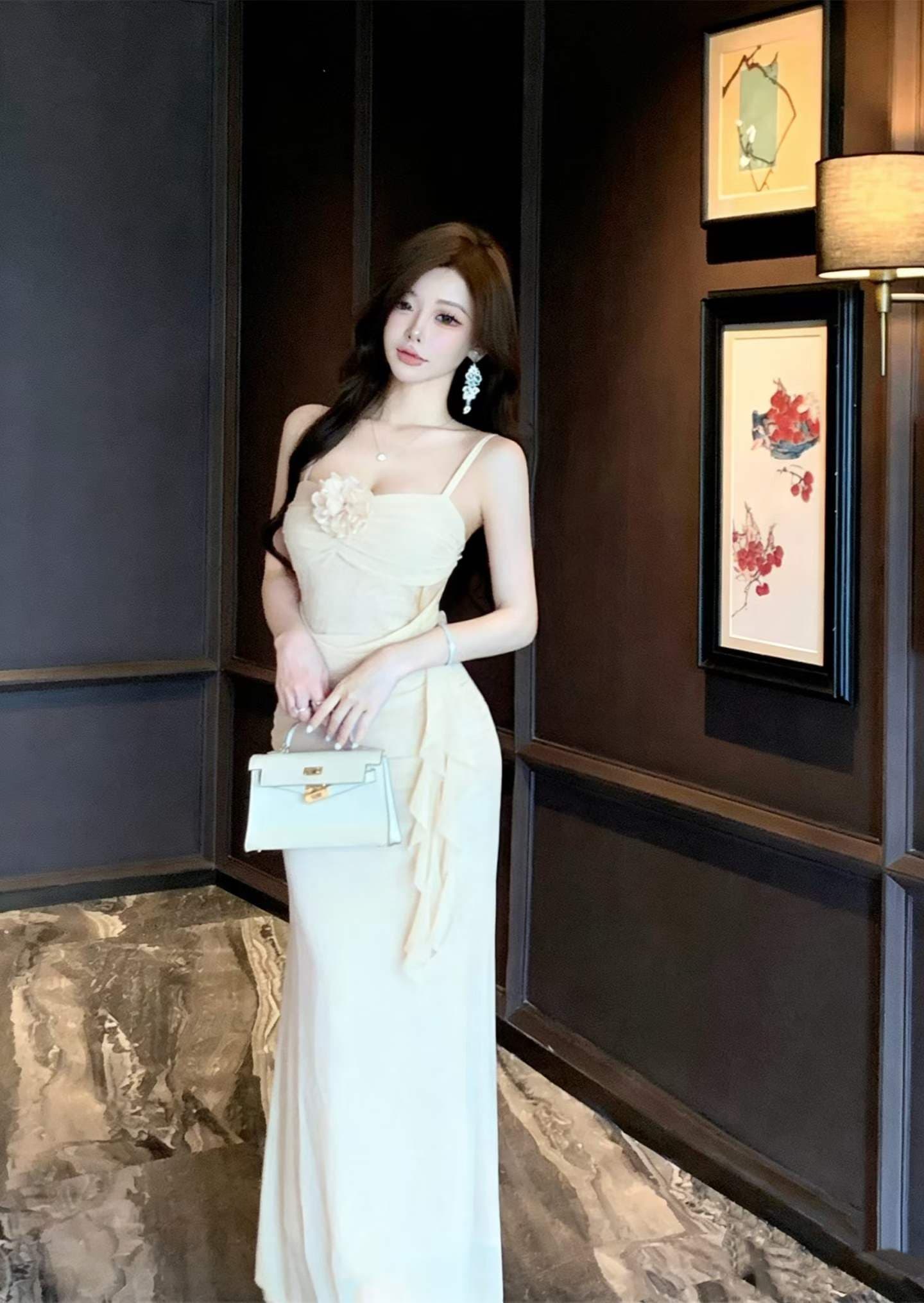 순수한 욕망 바람 핫걸 섹시함 몸매 가꾸기 타이트 스커트 슬립 드레스 디자인 센스 작은 대중 보라색 드레스 2026 여름 새로운 상세 이미지 9
