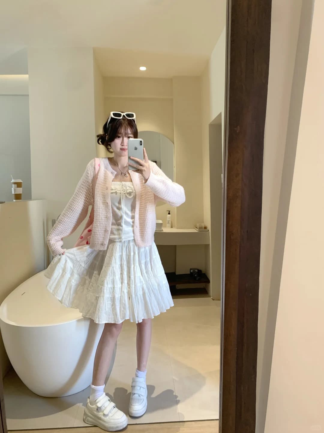 프랑스식 느긋한 바람 황색 니트 오픈 가디건 여성 봄 새로운 부드러운 바람 외국 가스 루즈핏 고유 한 아름다운 스웨터 트렌디 상세 이미지 14