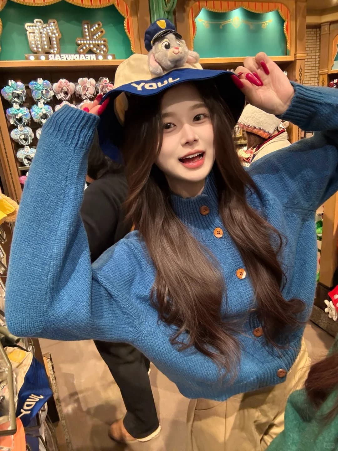 분위기 센스 봄날 도파민 루즈핏 니트 오픈 가디건 여성 두꺼운 느긋한 바람 부드러운 찹쌀 스웨터 여성 코트 상세 이미지 2