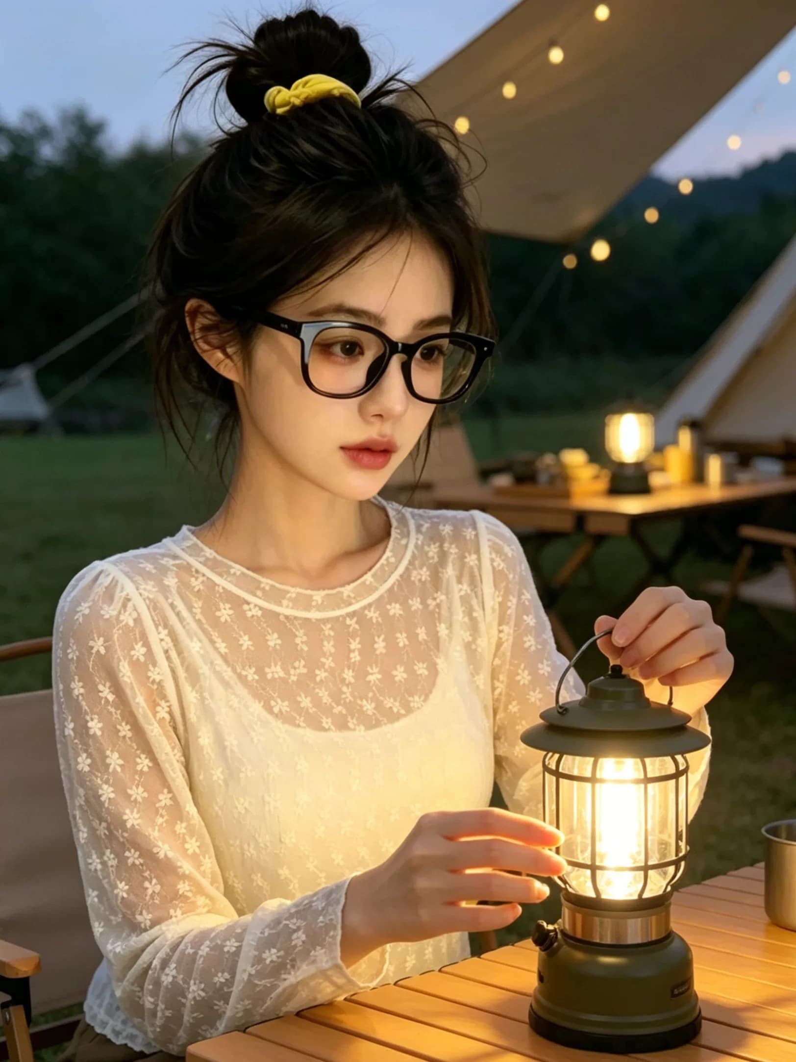 레이스 마이크로 ~을 통해 얇은 스타일 긴팔 티셔츠 여성 여름 2026 새로운 한 부서 자이언트 잘 생긴 순수한 욕망 자외선 차단 블라우스 맨위 상세 이미지 5