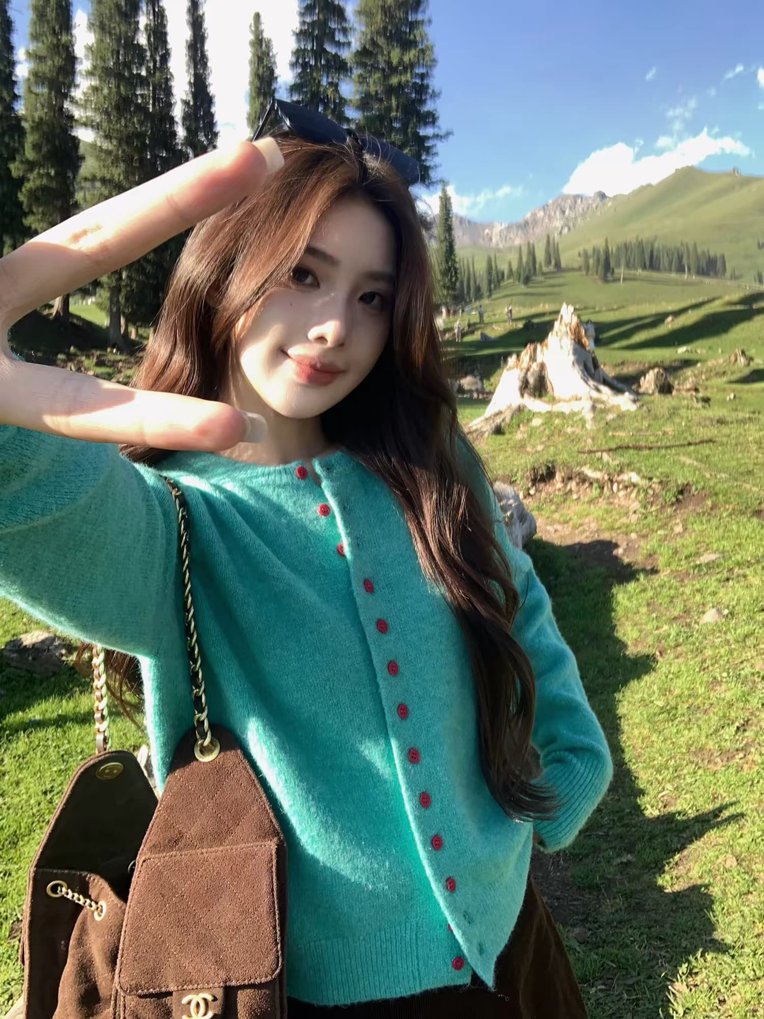한 부서 느긋한 고급 센스 품격 외부 가져 가라. 니트 오픈 가디건 여성 가을철 착용 가져 가라. 와이드 부드러운 찹쌀 출퇴근 세련된 스웨터 상세 이미지 7